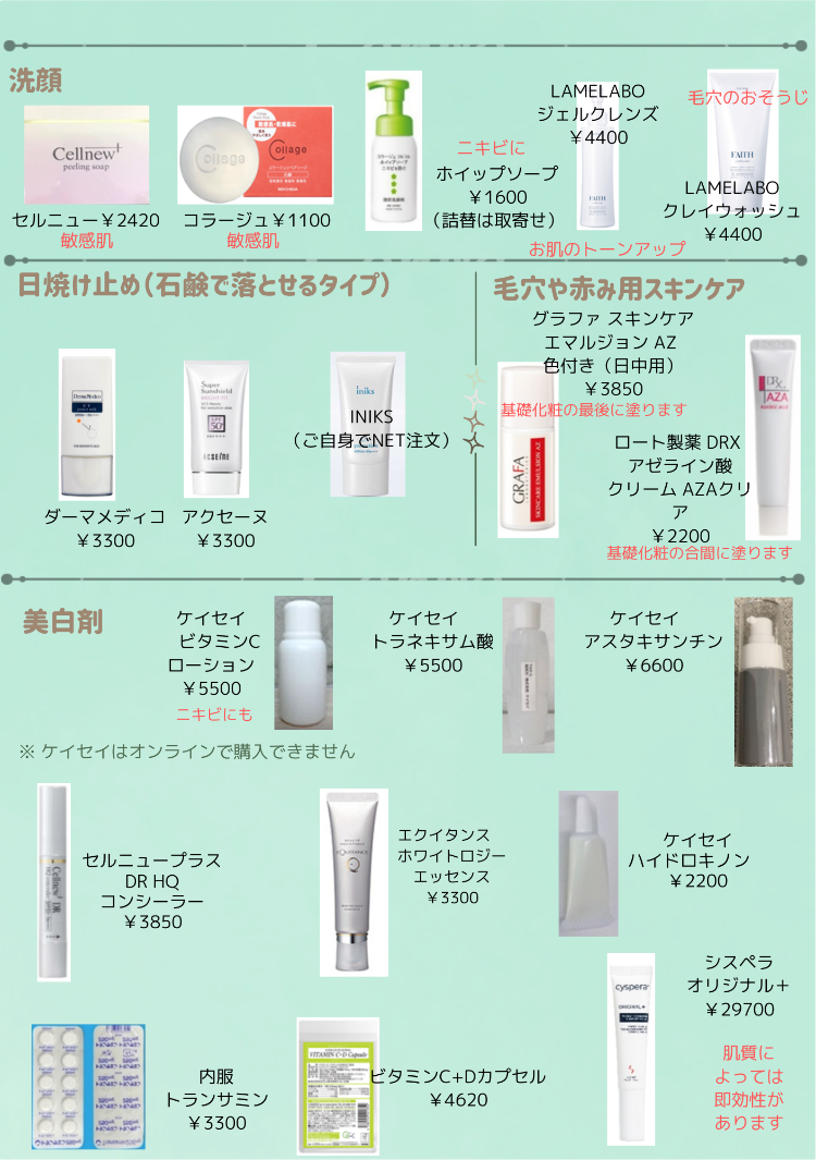 院内取扱い商品01